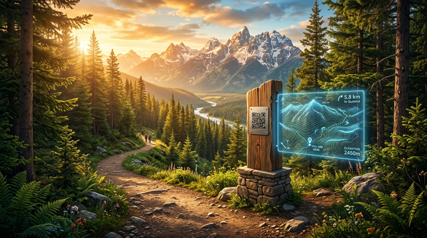 Digital Trail Guides: Transforming Visit... | Bitsbender™ QR