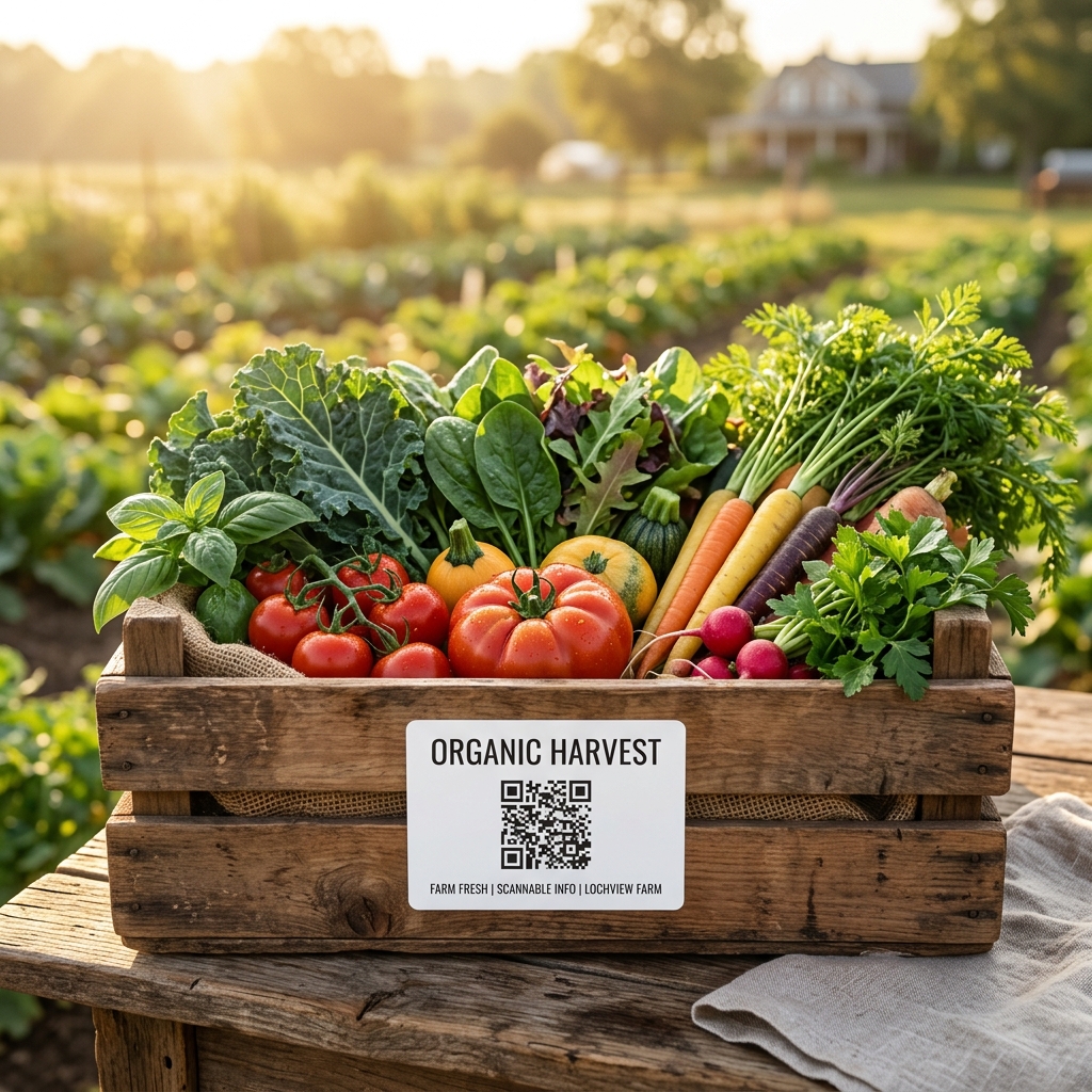 QR Codes in Agriculture: Bridging the Farm-to-Fork Traceability Gap