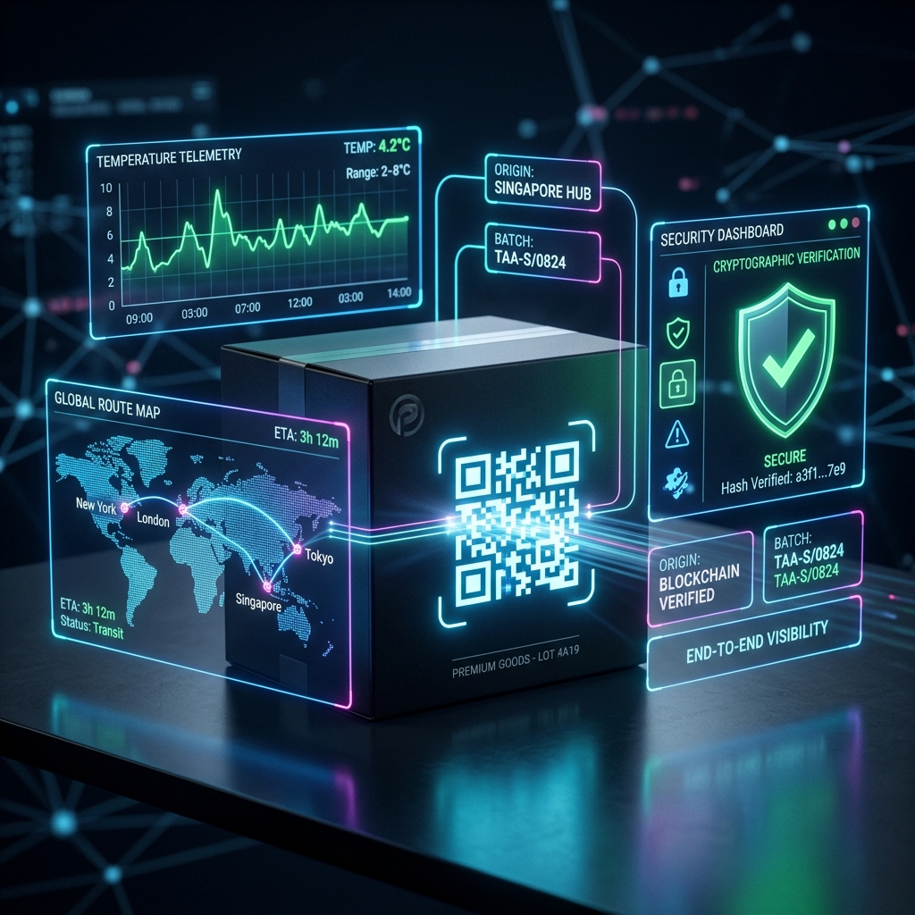 Introducing Traceability-as-a-Service (TaaS): Transforming Supply Chains with Smart QR Codes